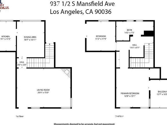 2nd image of 937 1/2 S Mansfield Ave