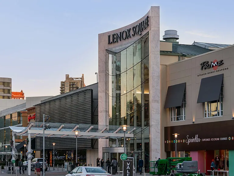 Spend the day shopping at Lenox Square Mall