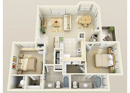 Floor plan B2