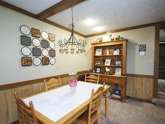 Large area could hold a large dining set easily