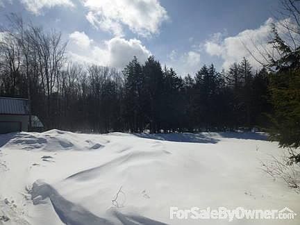 there is a pond under all that snow
