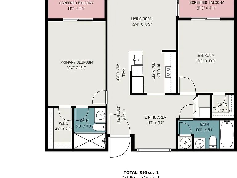 306 Beach Park Ln #V116 — Photo 20