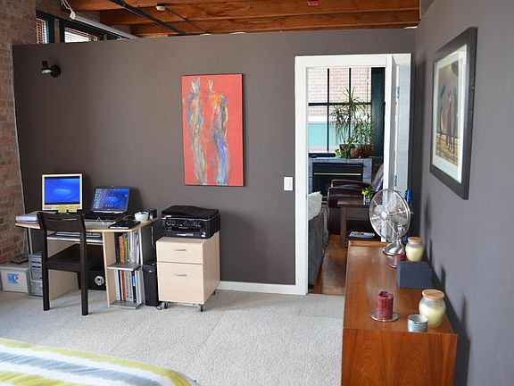 Bedroom looking west