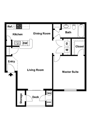 Floor plan Moqui