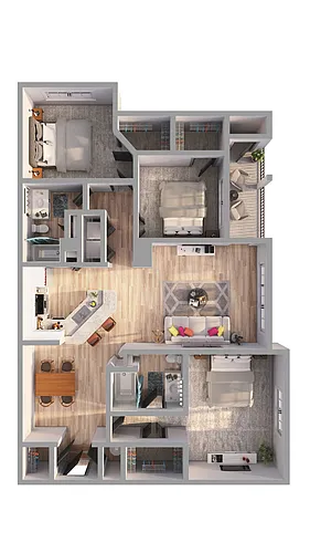 Floor plan C1-L2