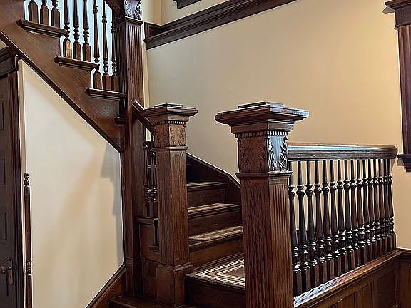 Front staircase