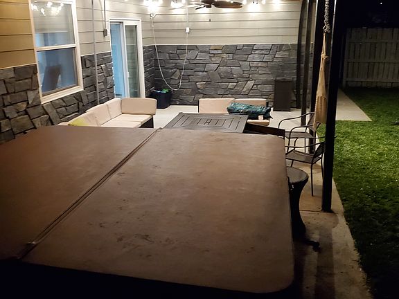 Back yard patio