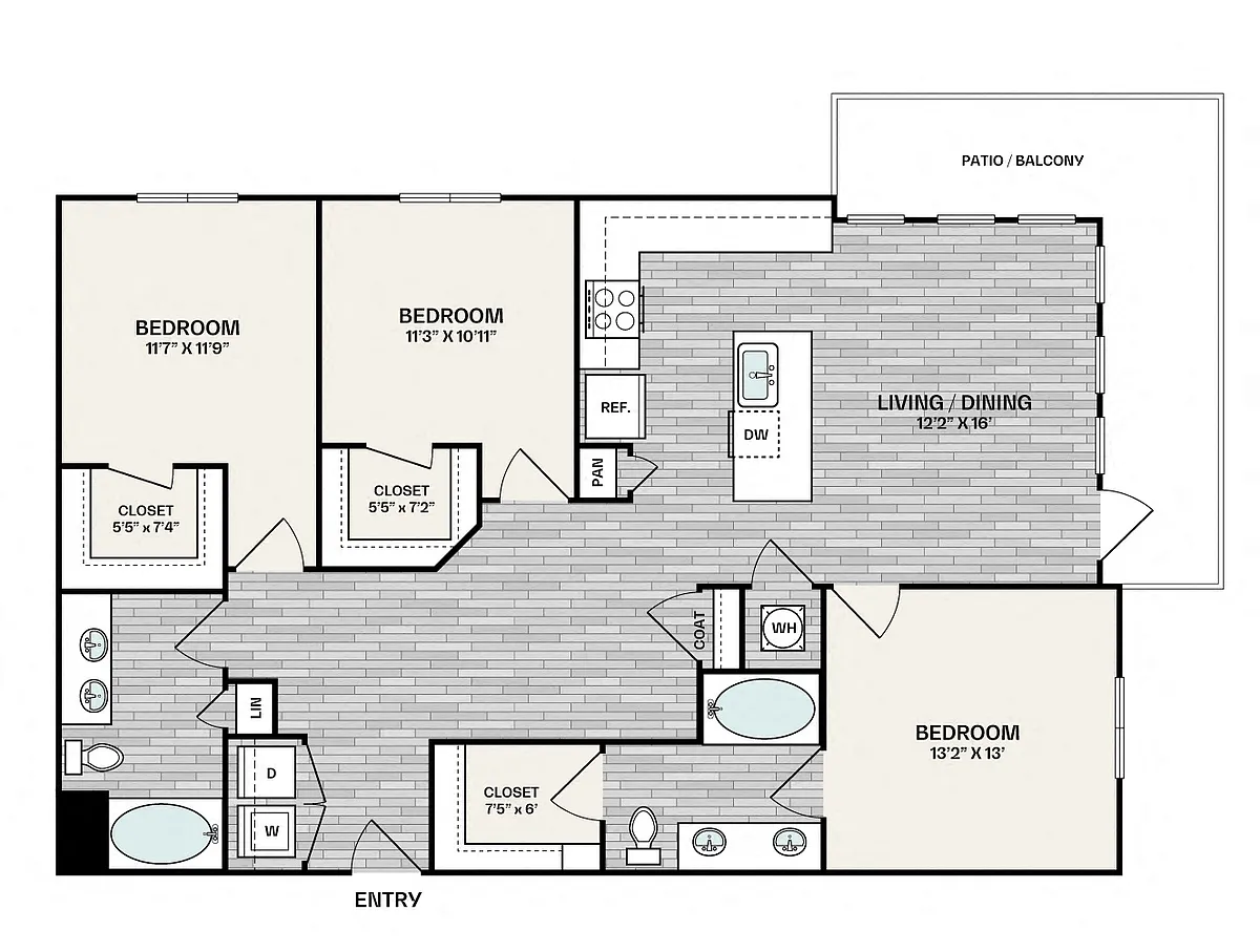 Floor plan C1