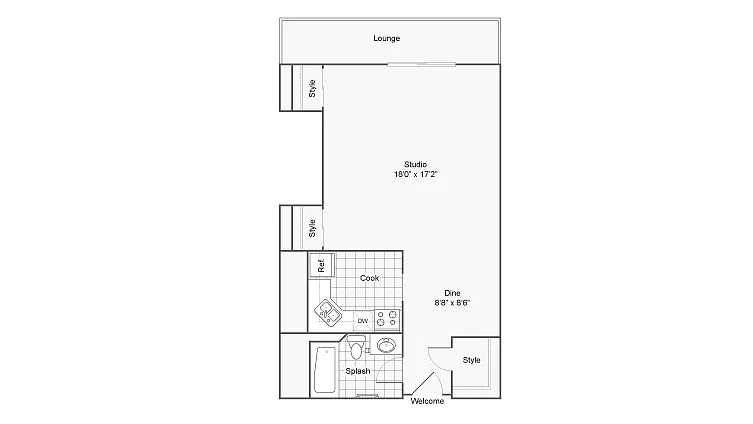 Floor plan Berkshire