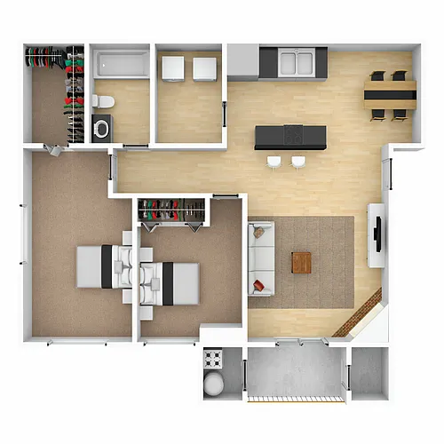 Floor plan 2X1
