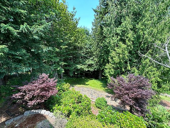 Large natural backyard; yard maintenance is included