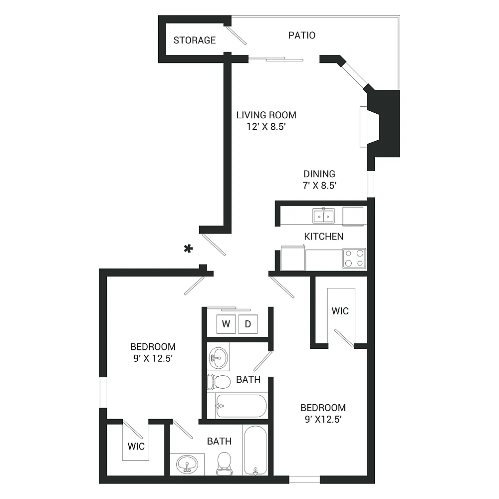 Floor plan Sapphire