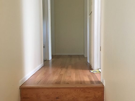 Upstairs hallway hardwood