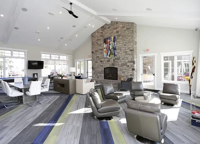 Community Center with Gas Fireplace