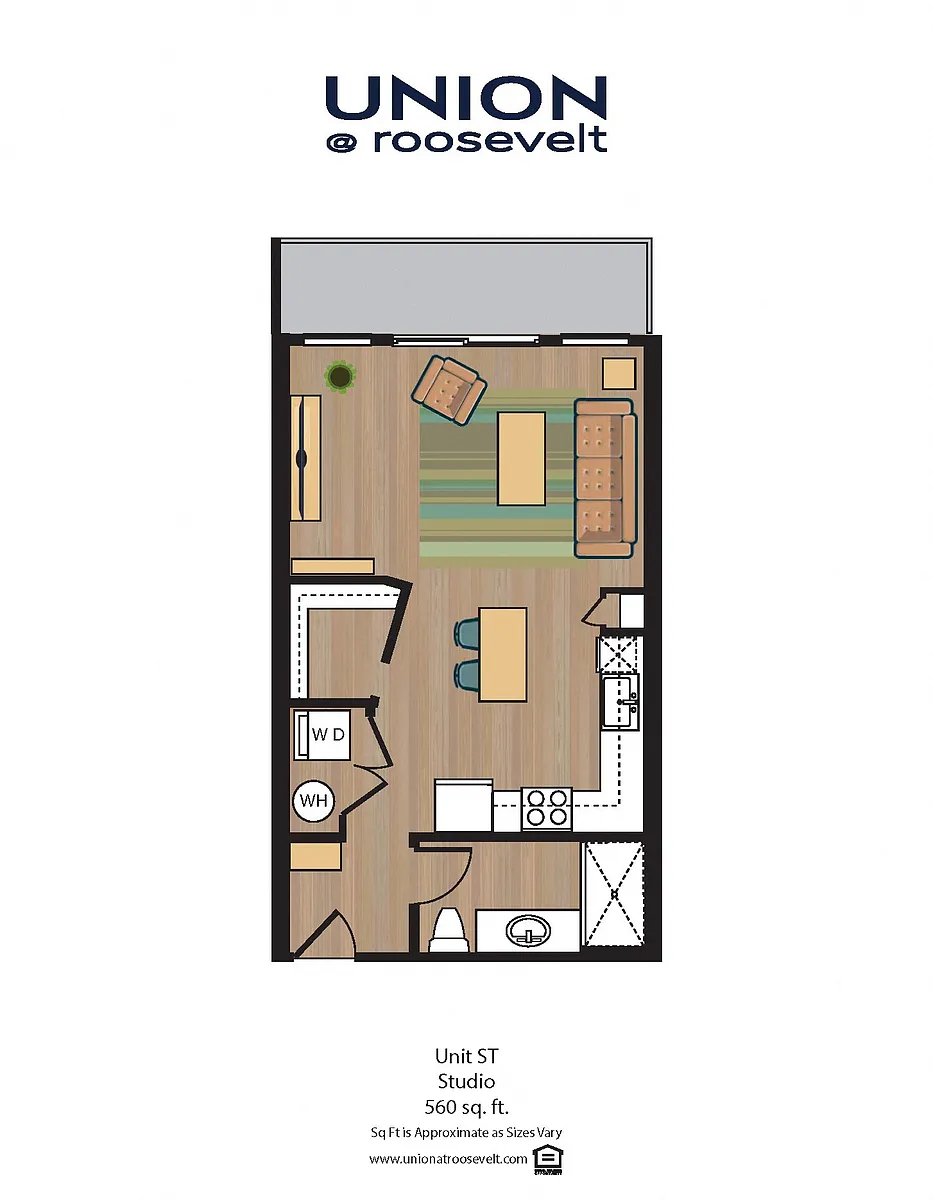 Floor plan Studio - Phase II