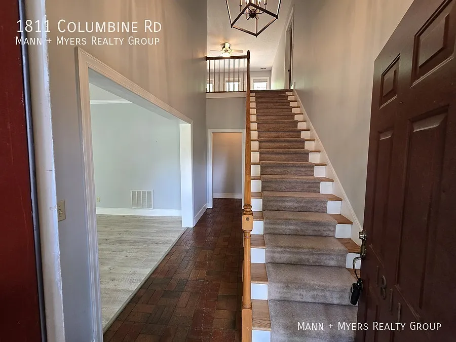 Elegant Brick Home with Basement, Lake Views & Wooded Privacy in Carbonton Heights Sanford, NC — Photo 3