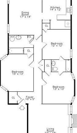 3rd image of 6418 N Magnolia Ave #1