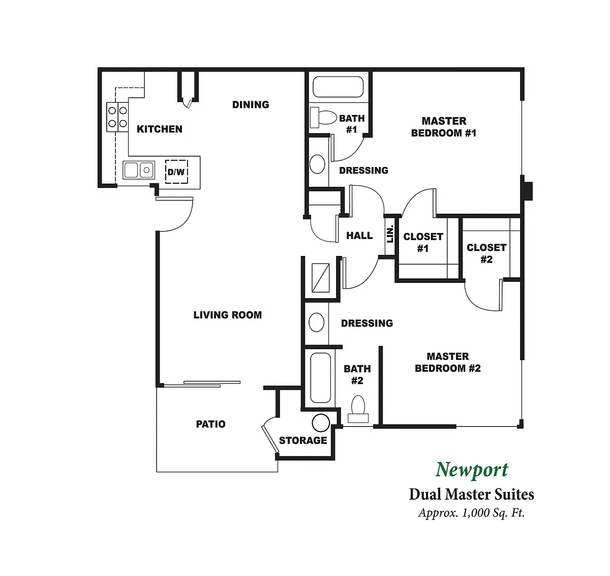 Floor plan Newport