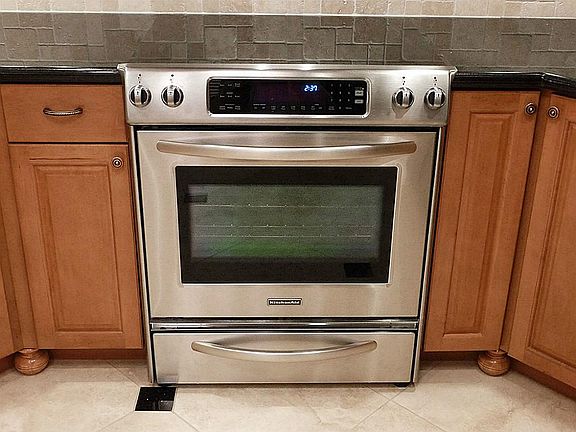 KitchenAid Architect Series II electric slide-in, glass-top range w/convection