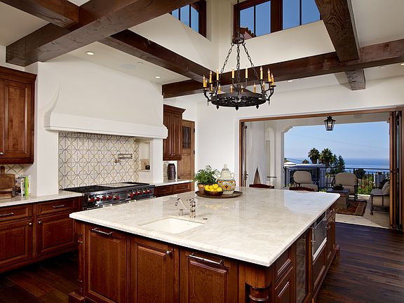 Ocean view from kitchen