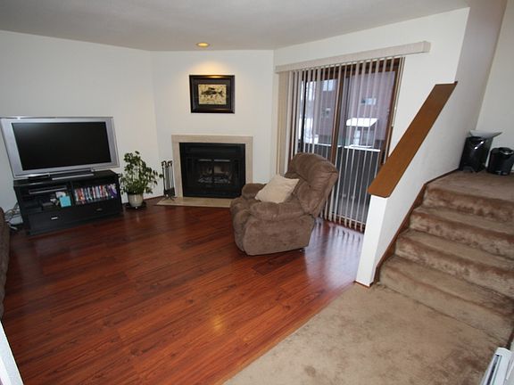 Fire Place and Balcony