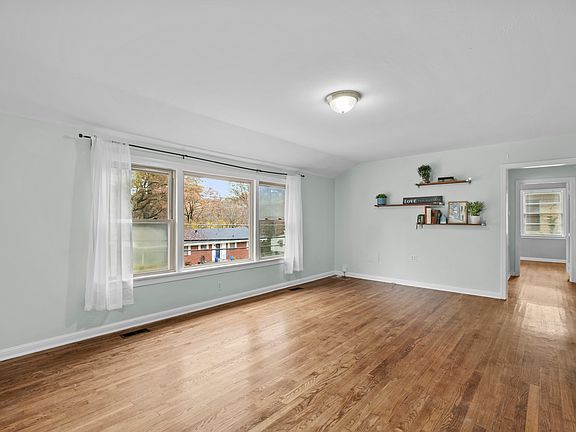 View of living room from front door