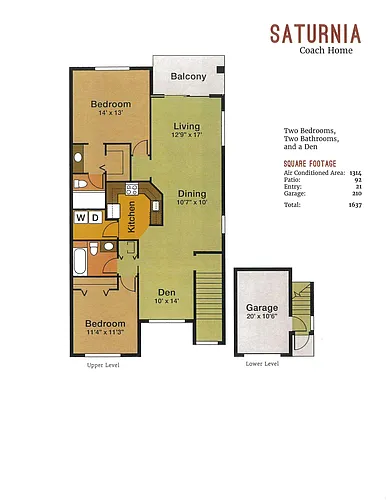 Floor plan Saturnia