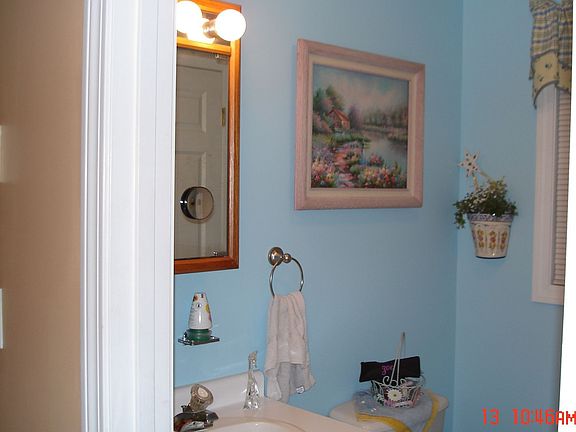 Half bath on main living level