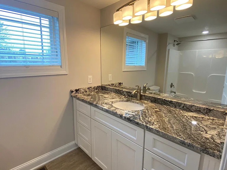 Full Bath with gorgeous granite top