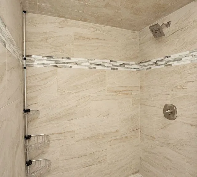 Custom, Large Walk-in Shower