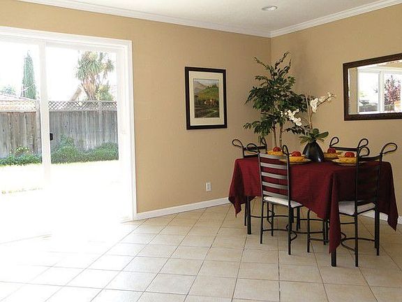 Large sunny dining area