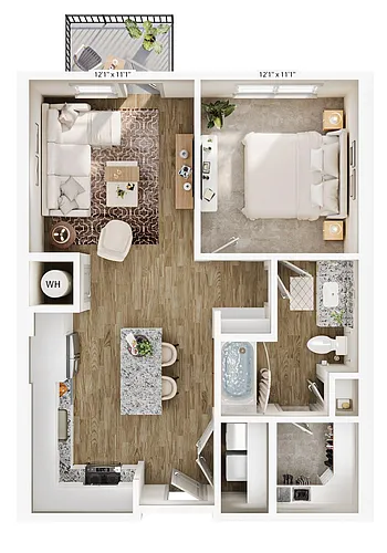 Floor plan A1