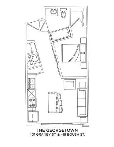 Floor plan The Georgetown