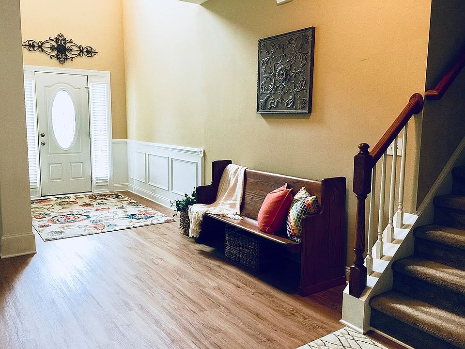 Entryway and stairs