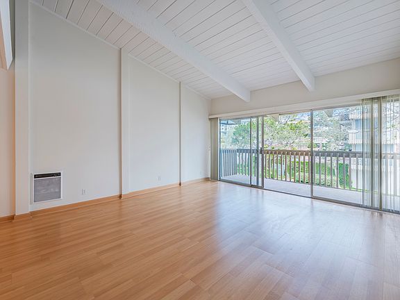 Living room with the wall heater
