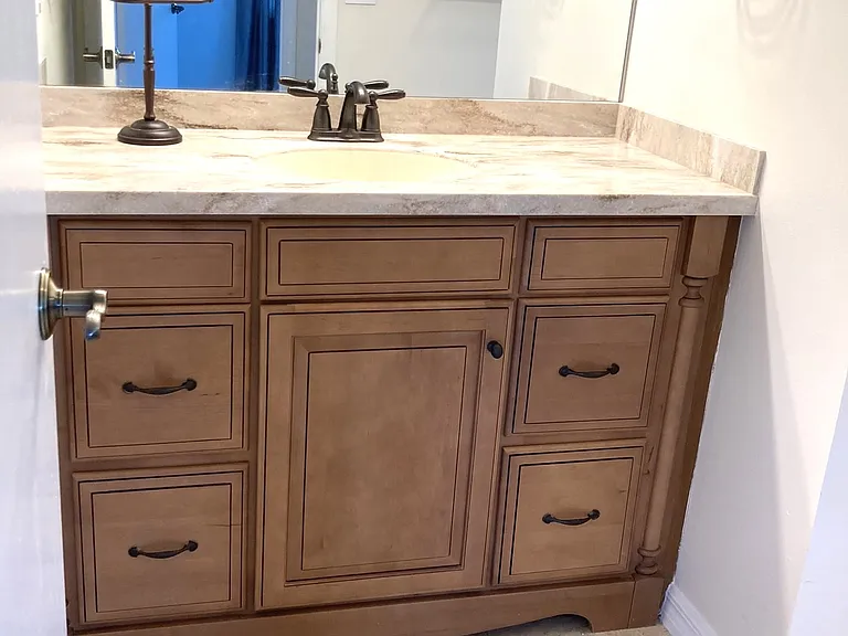 Updated secondary bathroom