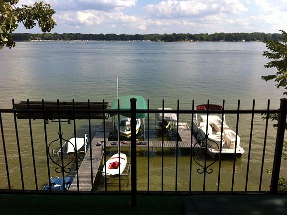 View from on top of the boat house.