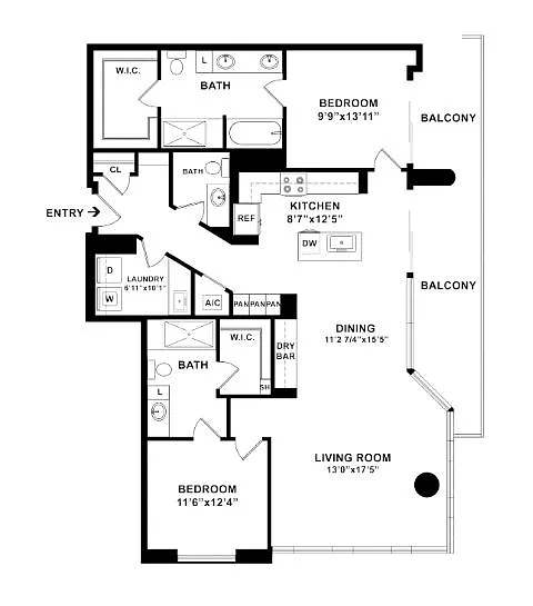 Floor plan P2