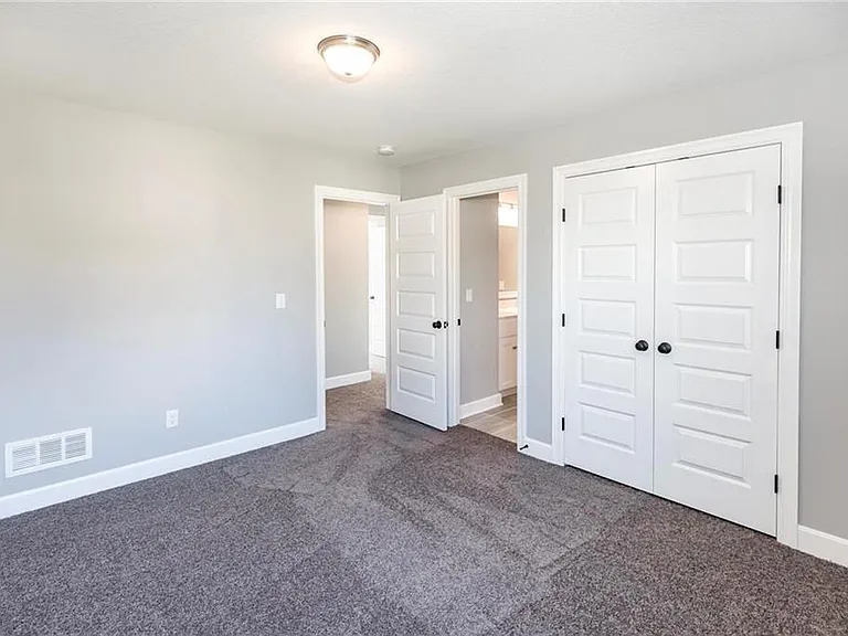 First kids bedrooms with closet and jack and jill bath