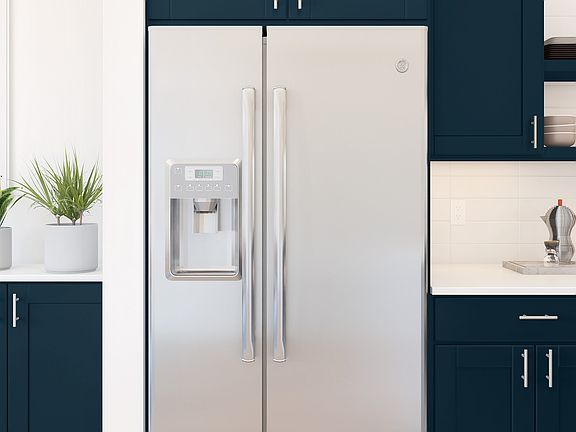 Brushed satin nickel hardware