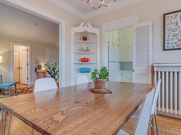 Dining Room w/built-in corner hutch