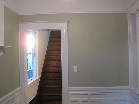 Entryway leading to stairs to 2d floor