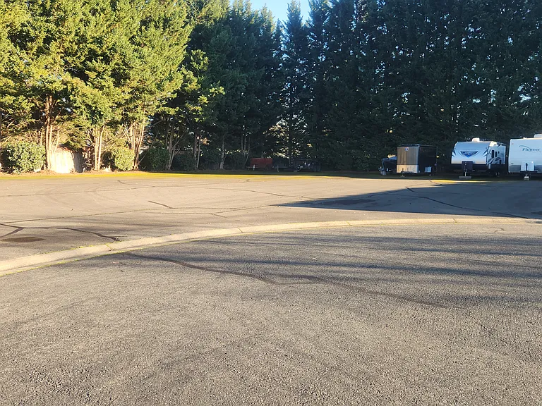 HOA RV/Boat parking area with ample parking space.