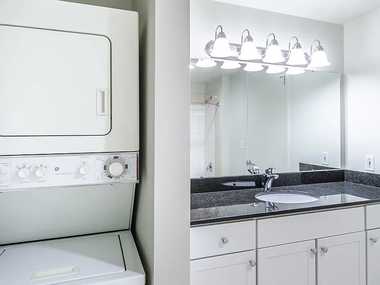 Bathroom and In-home Washer and Dryer