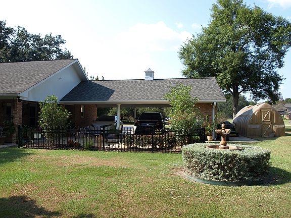 Carport & uncovered patio