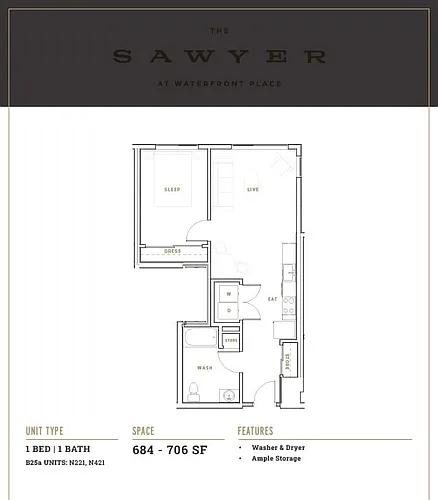 Floor plan B25