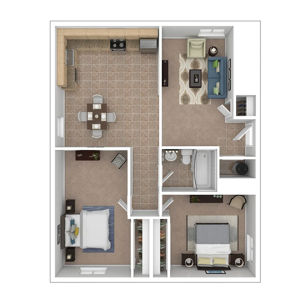 Floor plan Salmon