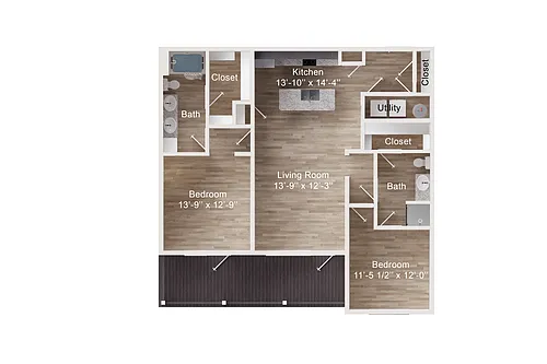 Floor plan Driver