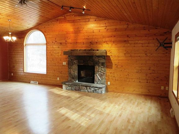 Wood burning Fireplace