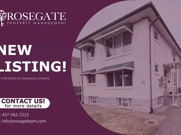 54 Elliott St #1, Brampton, ON L6Y 1W1